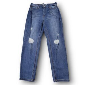 Vanilla Star Jeans Size 15 Womens Mom Jean Denim Pants Distressed Destroyed Torn